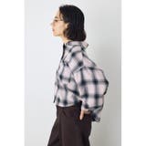 アソート柄チェックシャツ | AZUL BY MOUSSY | 詳細画像41 