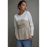 フェイクスェードビスチェドッキングトップス | AZUL BY MOUSSY | 詳細画像13 