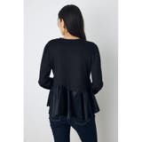 ベロアフリルヘムカットトップス | AZUL BY MOUSSY | 詳細画像3 