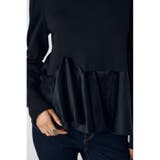 ベロアフリルヘムカットトップス | AZUL BY MOUSSY | 詳細画像6 