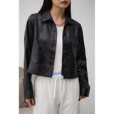 BLK | フェイクレザーシャツ | AZUL BY MOUSSY