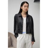 フェイクレザーシャツ | AZUL BY MOUSSY | 詳細画像2