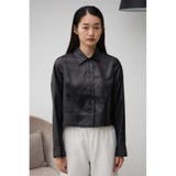 フェイクレザーシャツ | AZUL BY MOUSSY | 詳細画像4