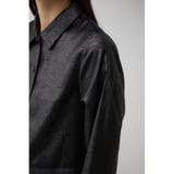 フェイクレザーシャツ | AZUL BY MOUSSY | 詳細画像8