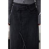 AZUL DENIM クロスウエストデニムスカート | AZUL BY MOUSSY | 詳細画像8 