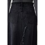 AZUL DENIM クロスウエストデニムスカート | AZUL BY MOUSSY | 詳細画像9 