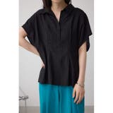 BLK | タックスキッパーブラウス | AZUL BY MOUSSY