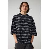 ジャガード総柄7分袖トップス | AZUL BY MOUSSY | 詳細画像2 