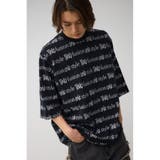 柄BLK5 | ジャガード総柄7分袖トップス | AZUL BY MOUSSY