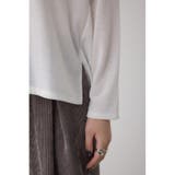 シシュウロゴロングスリーブTシャツ | AZUL BY MOUSSY | 詳細画像10 