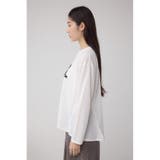 シシュウロゴロングスリーブTシャツ | AZUL BY MOUSSY | 詳細画像6 