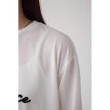 シシュウロゴロングスリーブTシャツ | AZUL BY MOUSSY | 詳細画像9 