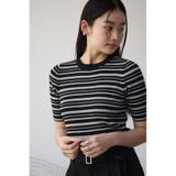 ハーフスリーブクルーネックリブトップス | AZUL BY MOUSSY | 詳細画像41