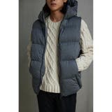 T.GRY | B-HEATオーウェンストレッチ中綿ベスト | AZUL BY MOUSSY