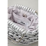 メタルハンドルメタリック編み込みバッグ | AZUL BY MOUSSY | 詳細画像23 