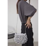 SLV | メタルハンドルメタリック編み込みバッグ | AZUL BY MOUSSY