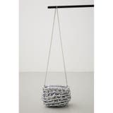 メタルハンドルメタリック編み込みバッグ | AZUL BY MOUSSY | 詳細画像19 