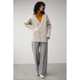 LACE JACQUARD LOOSE CARDIGAN | AZUL BY MOUSSY | 詳細画像2