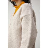 LACE JACQUARD LOOSE CARDIGAN | AZUL BY MOUSSY | 詳細画像8
