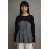 フェイクスェードビスチェドッキングトップス | AZUL BY MOUSSY | 詳細画像25 