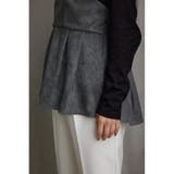 フェイクスェードビスチェドッキングトップス | AZUL BY MOUSSY | 詳細画像30 