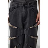AZUL DENIMフリンジワイド | AZUL BY MOUSSY | 詳細画像7