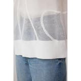 スカシガラドルマンニット | AZUL BY MOUSSY | 詳細画像9