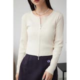 O/WHT1 | Wジップロングスリーブプルオーバー | AZUL BY MOUSSY