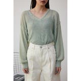 シアーグリッタールーズニット | AZUL BY MOUSSY | 詳細画像25 