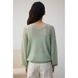 シアーグリッタールーズニット | AZUL BY MOUSSY | 詳細画像36 