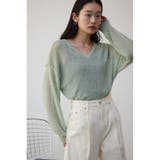 シアーグリッタールーズニット | AZUL BY MOUSSY | 詳細画像26 