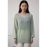 シアーグリッタールーズニット | AZUL BY MOUSSY | 詳細画像28 