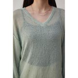 シアーグリッタールーズニット | AZUL BY MOUSSY | 詳細画像31 