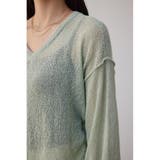 シアーグリッタールーズニット | AZUL BY MOUSSY | 詳細画像32 