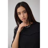 ペプラムインナーセットニット | AZUL BY MOUSSY | 詳細画像2 