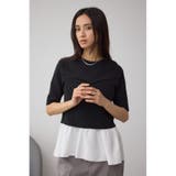 ペプラムインナーセットニット | AZUL BY MOUSSY | 詳細画像3 