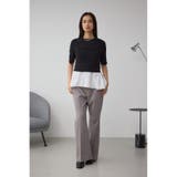 ペプラムインナーセットニット | AZUL BY MOUSSY | 詳細画像4 