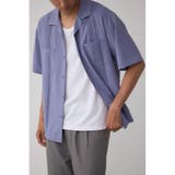 L/PUR1 | キューバシャツ | AZUL BY MOUSSY