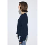 畔編みリラックスニットトップス | AZUL BY MOUSSY | 詳細画像24 