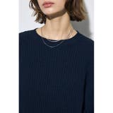 畔編みリラックスニットトップス | AZUL BY MOUSSY | 詳細画像29 