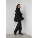 ボリュームスリーブペプラムコート | AZUL BY MOUSSY | 詳細画像1