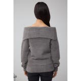 モヘヤライクオフショルダーニット | AZUL BY MOUSSY | 詳細画像29 