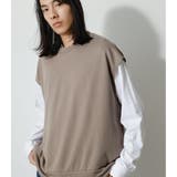 VEST SET LONG TEE | AZUL BY MOUSSY | 詳細画像12