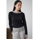 フェイクレイヤードカットロンT | AZUL BY MOUSSY | 詳細画像2 