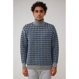 総柄編みタートルネックニット | AZUL BY MOUSSY | 詳細画像14