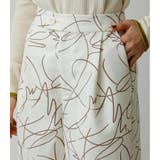 LINE DRAWING PRINT PT | AZUL BY MOUSSY | 詳細画像8 