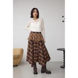 イレヘムチェックスカート | AZUL BY MOUSSY | 詳細画像13 