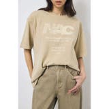 NACピグメントプリントTシャツ | AZUL BY MOUSSY | 詳細画像21 
