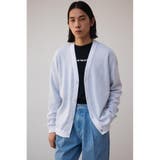 バックロゴジャガードカーディガン | AZUL BY MOUSSY | 詳細画像2