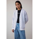 バックロゴジャガードカーディガン | AZUL BY MOUSSY | 詳細画像3